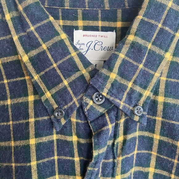 Brushed Twill J.Crew Slim Medium Shirt - Picture 2 of 2